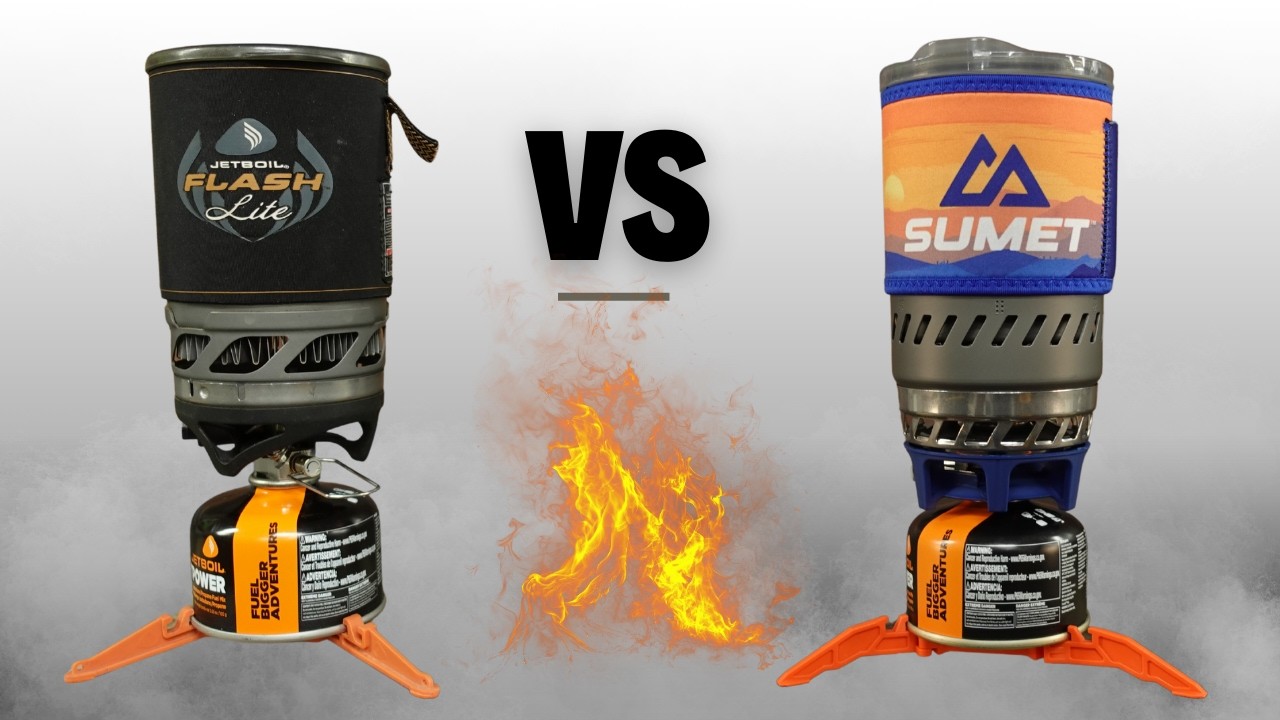 Сравнение Sumet Flare и Jetboil Flash Lite
