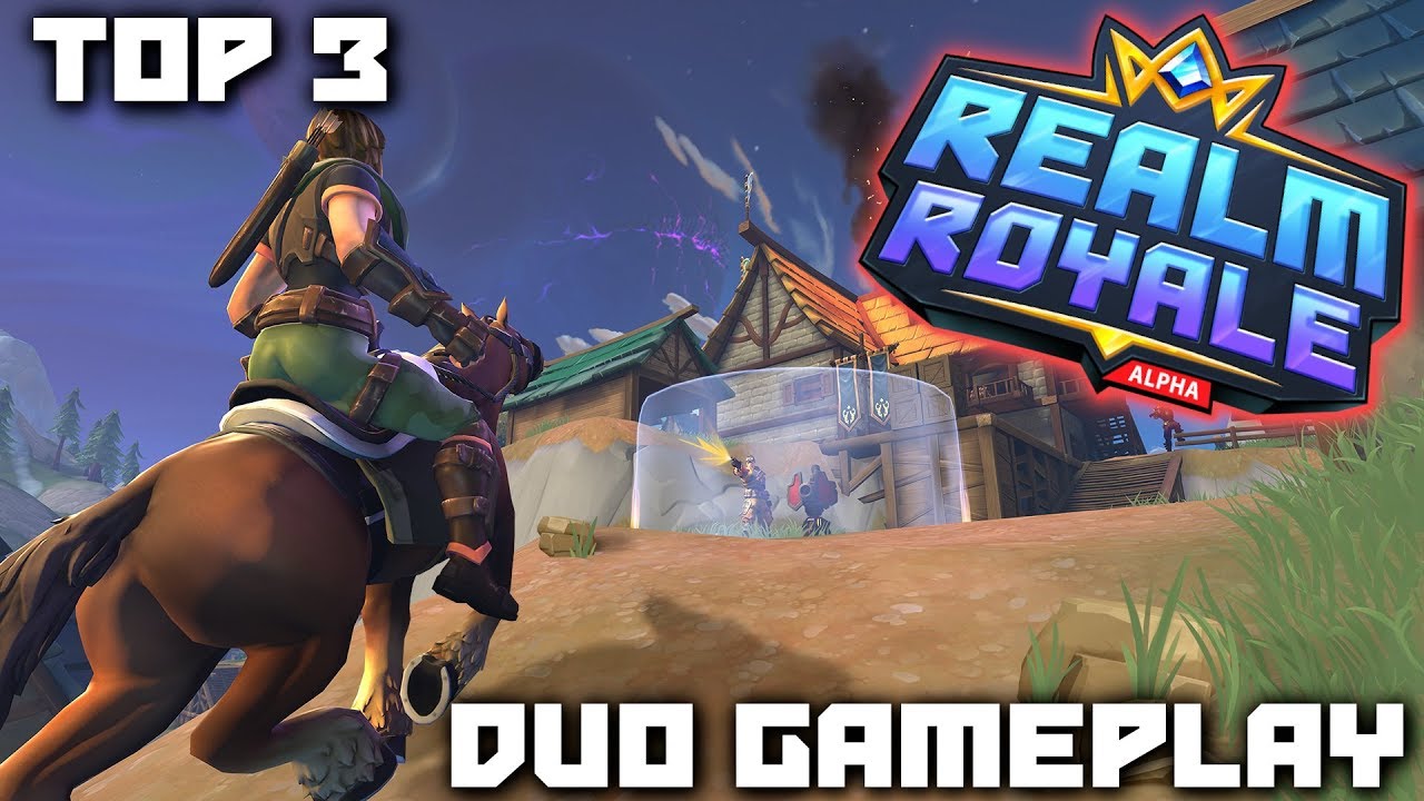 Top 3 Realm Royale (Class Based Battle Royale Game)