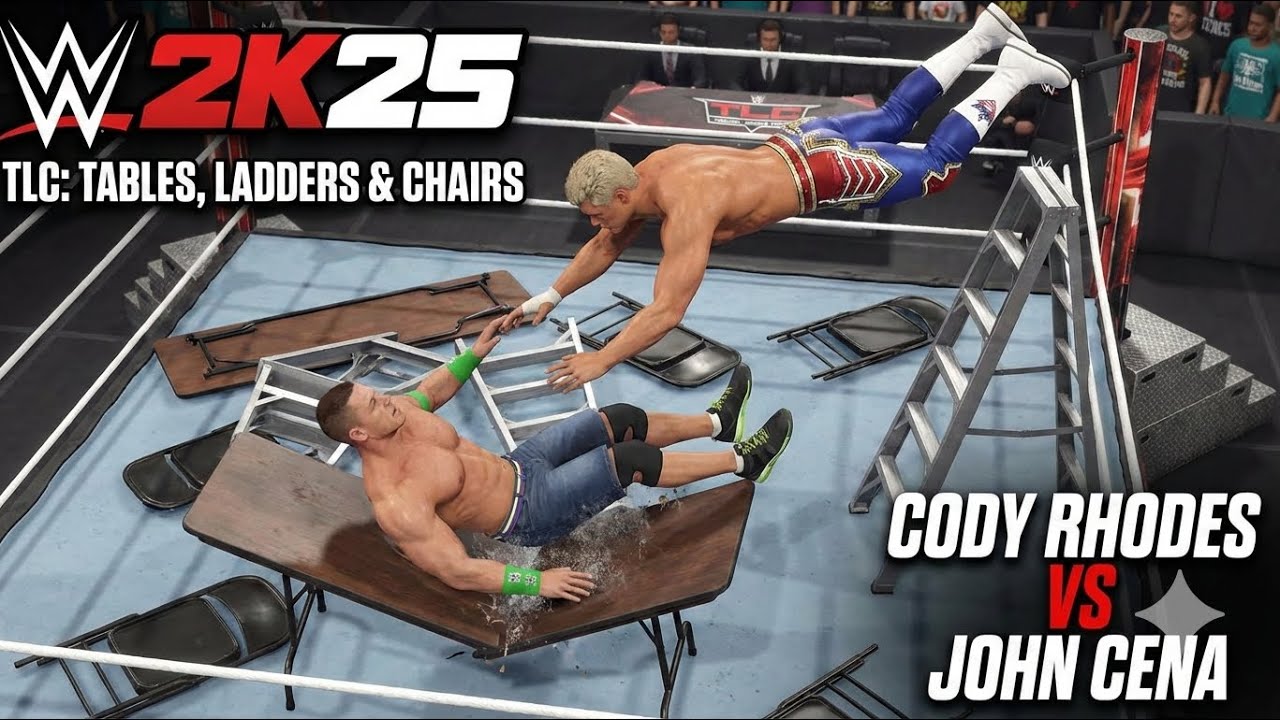 WWE 2k25 | Tables, Ladders and Chairs