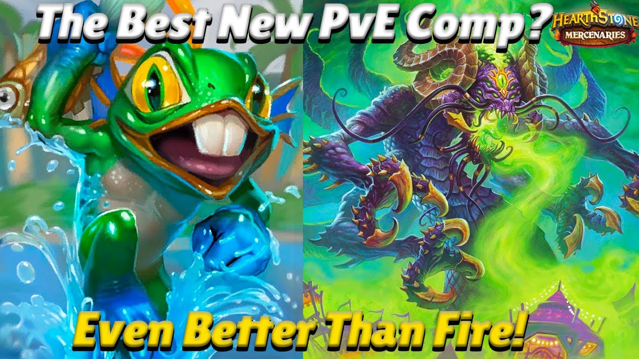 The Best New PvE Comp? Even Better Than Fire! - Hearthstone Mercenaries Tips