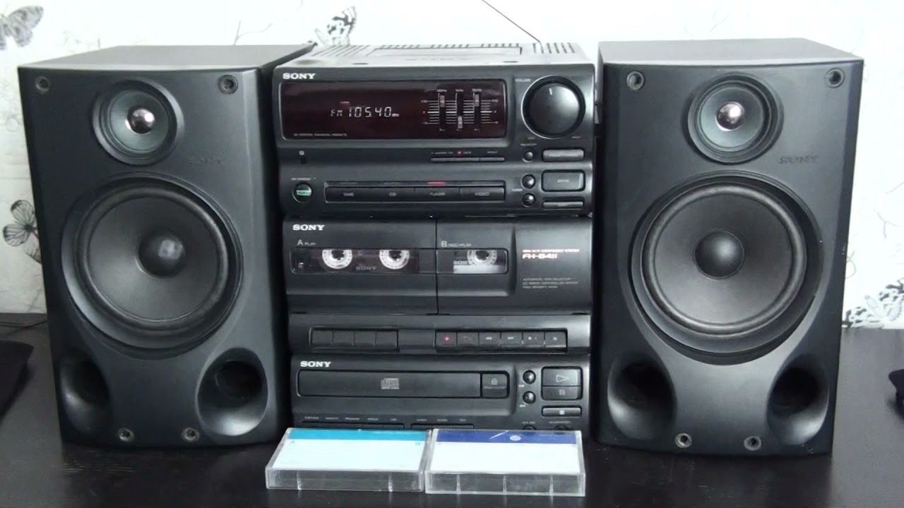 sony fh-b411 музыкальеый центр обзор
