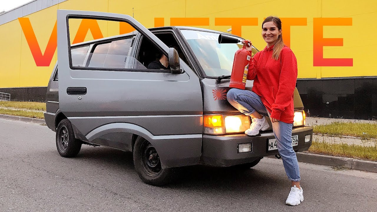 Новенькая Катя на канале и ее проект Nissan Vanette 🔥