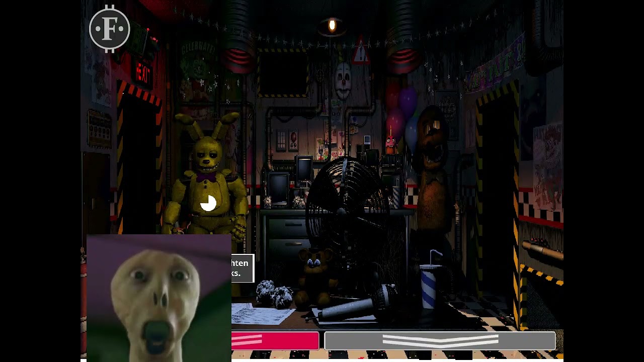 yelling creature plays ultimate custom night
