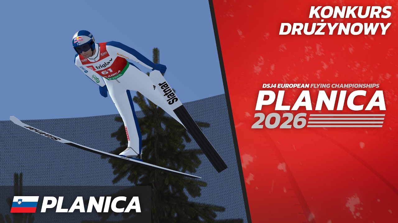 🔴 Planica HS235 | 01.03.26 | Mistrzostwa Europy w Lotach 2026 | Konkurs drużynowy