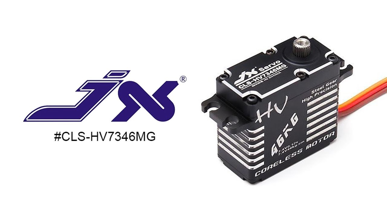 JX SERVO Waterproof 46 kg / 0.12 Sec #CLS-HV7346MG @7.4V for Crawler & Rock Racer