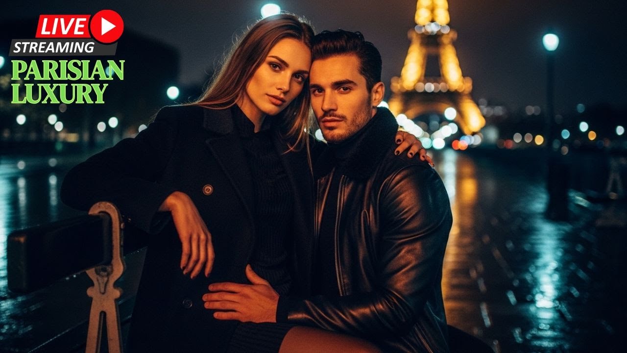 French Love Song – Amour doux au cœur de Paris au coucher du soleil