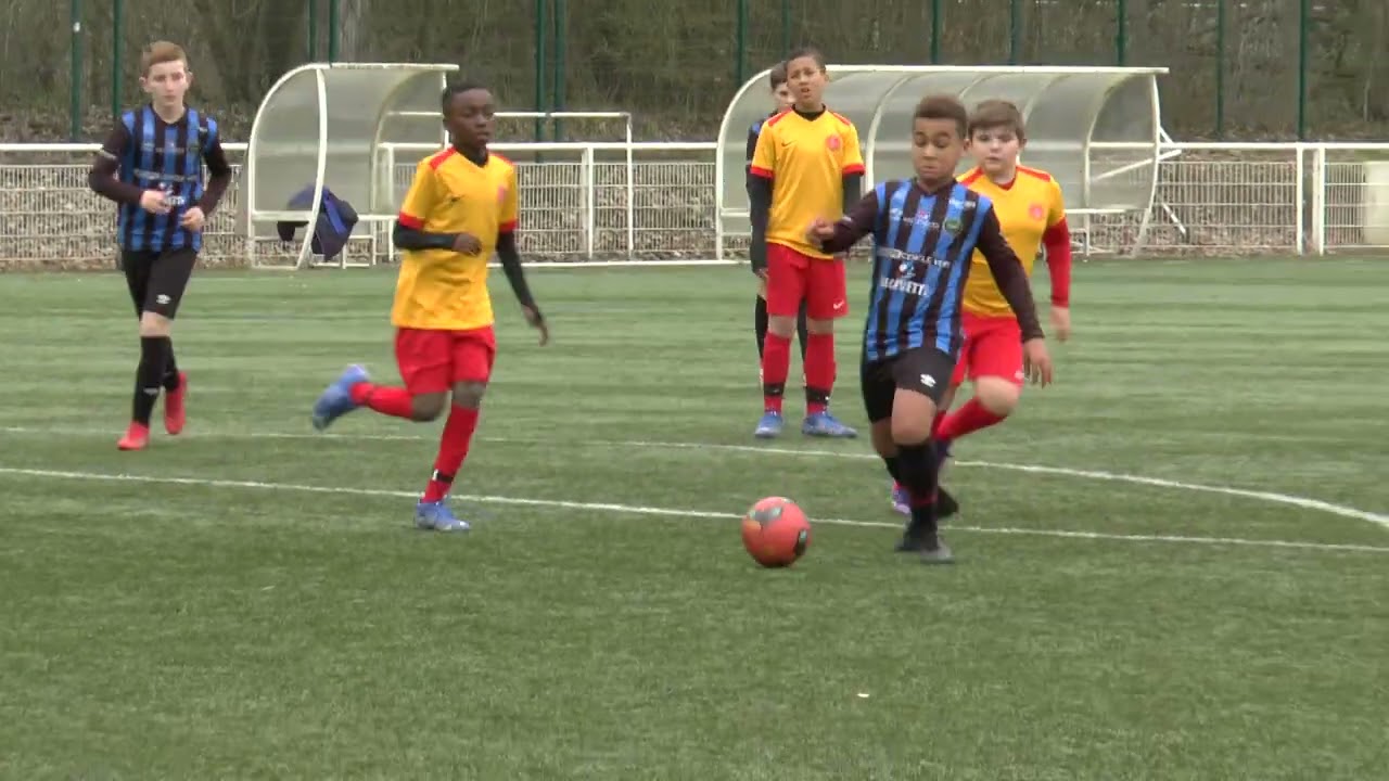 Rencontre U12 Linas Montlhéry / Chambly 1ère mi-temps 16/03/2022