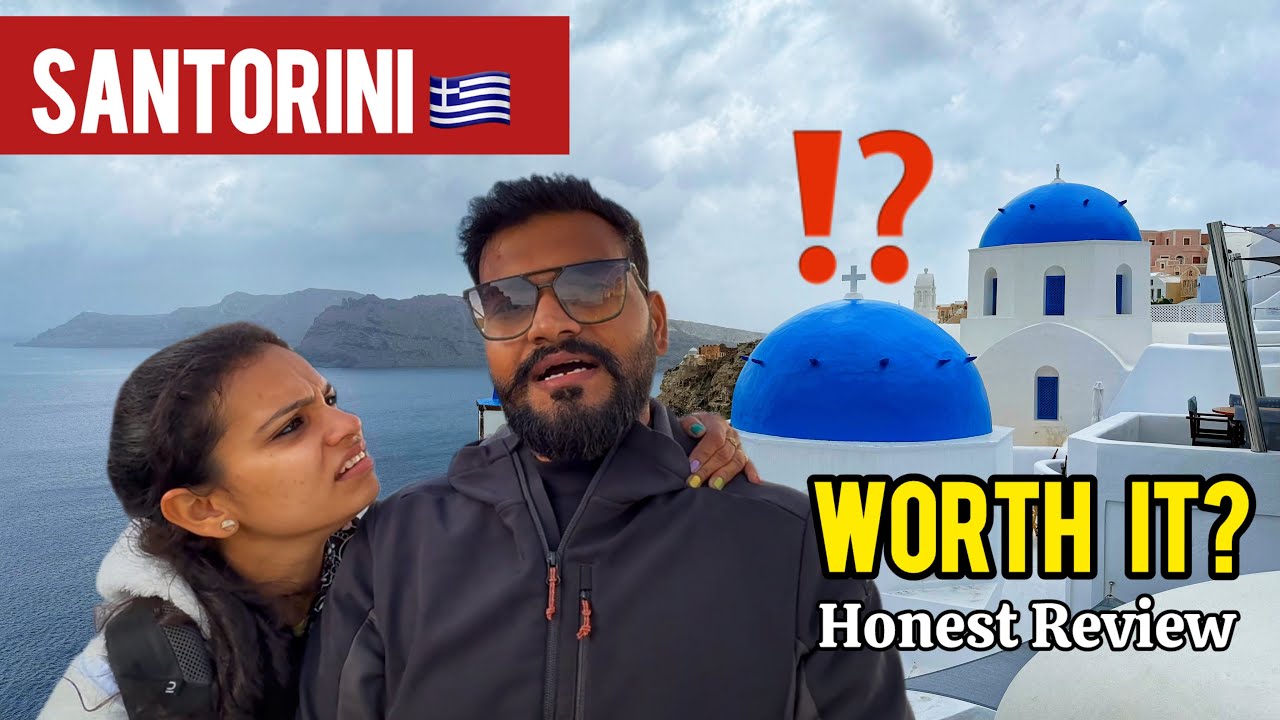 We Went to Santorini… Was It Worth It? Santorini Honest Review | Greece Travel Vlog 🇬🇷