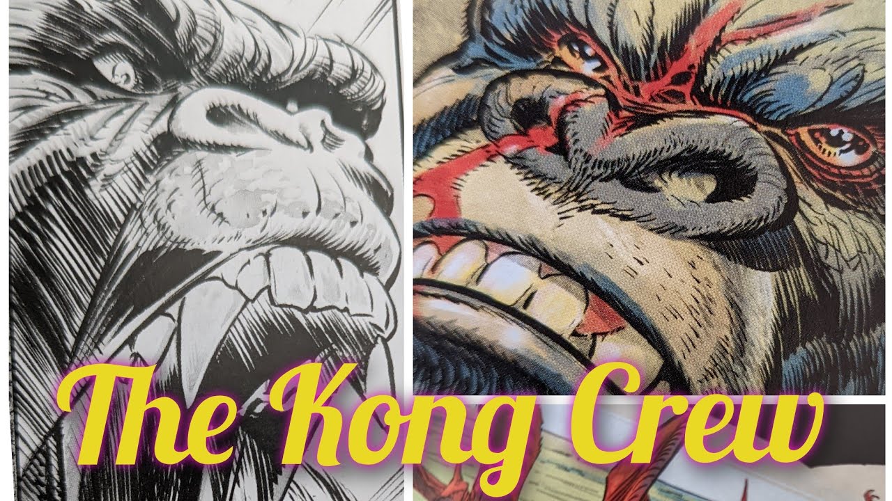 The Kong Crew by Eric Herenguel uitgegeven door Dark Dragon books