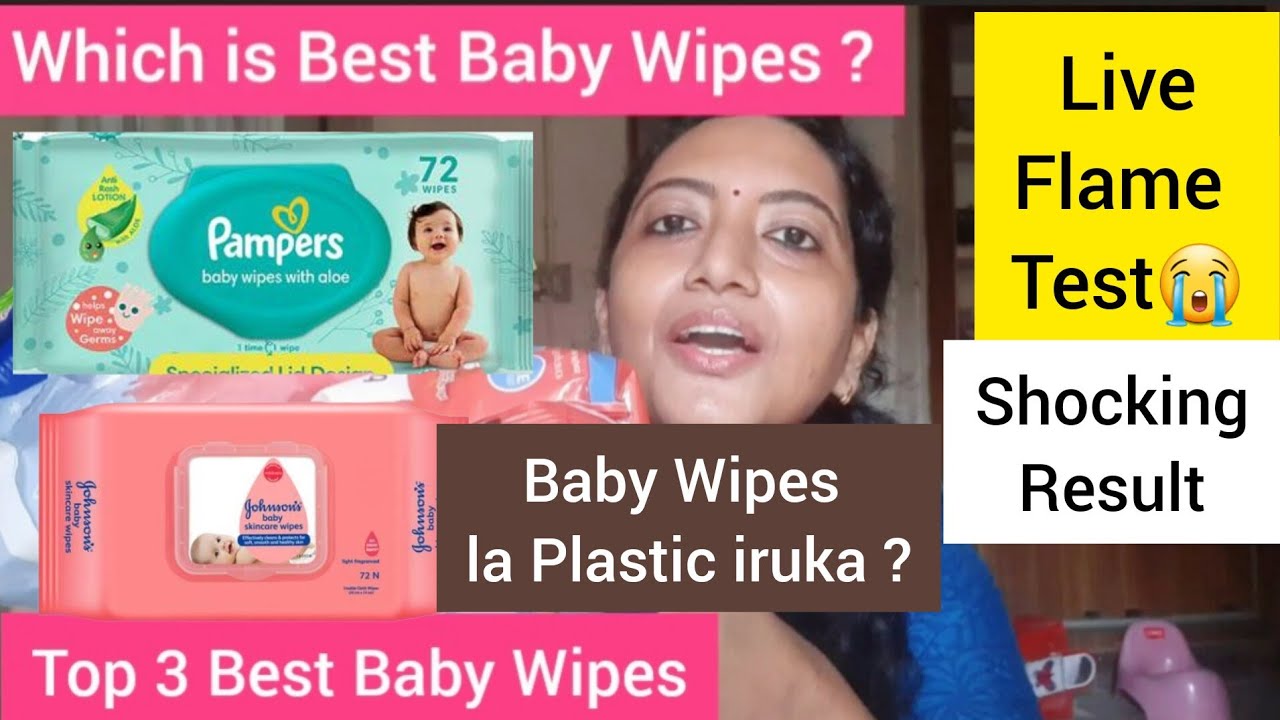 Best Baby Wet Wipes | Live Flame Test | Shocking Result | Top 3 Best Baby Wipes |