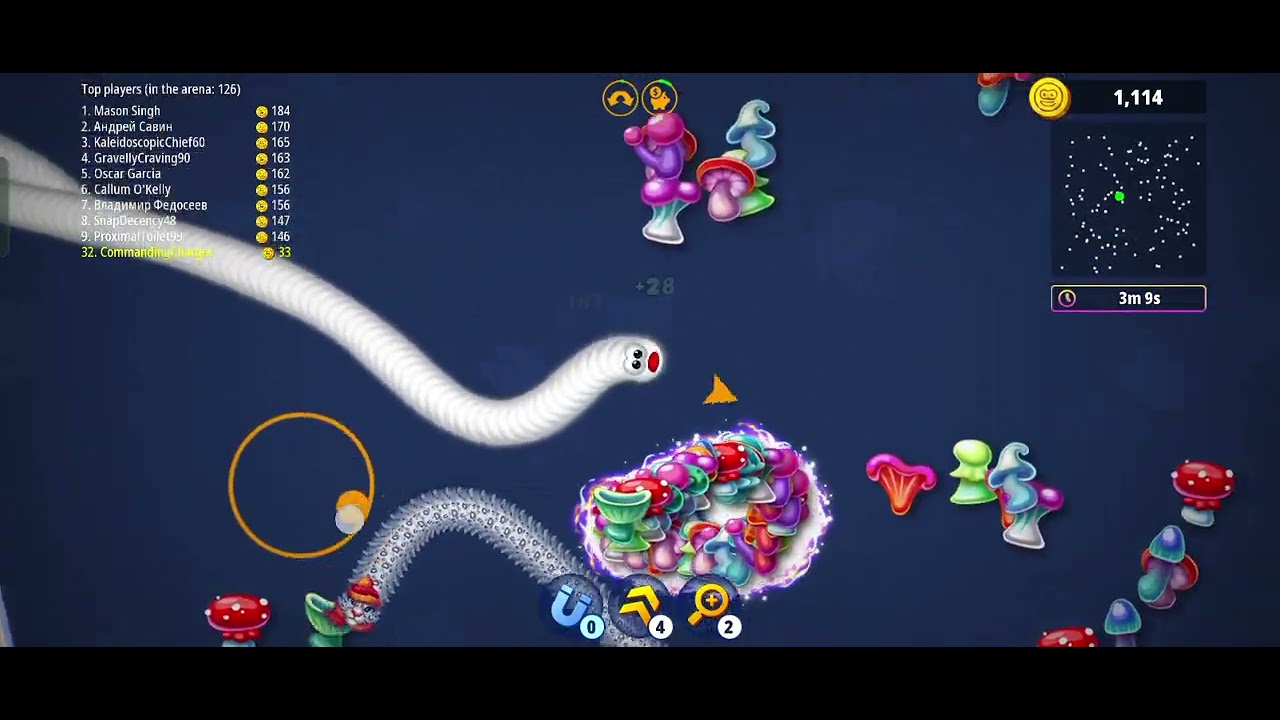 Wormszone 🐍🪱#Trap #Big snake #hit#hacker Top no1 #trending #lhgaming #ytshorts #1millionviews