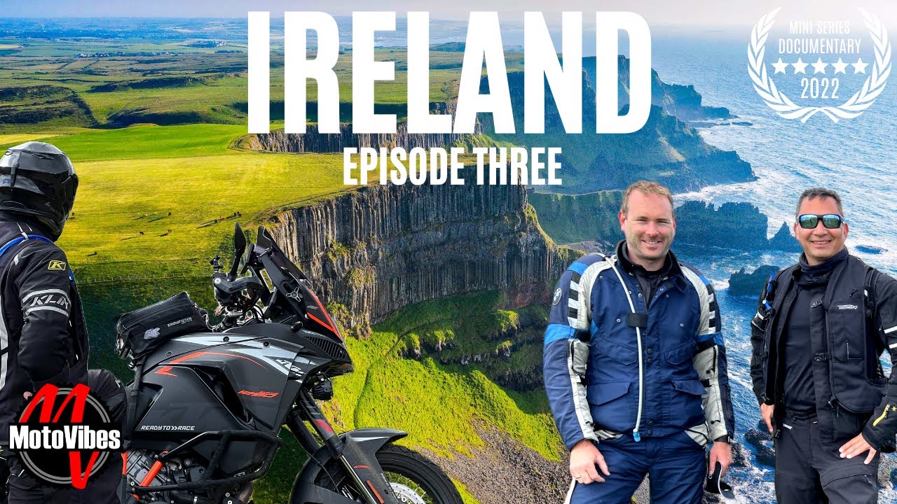 IRELAND MOTORCYCLE TOUR (Episode 3/3) on a KTM 1290 Super Adventure R & BMW R 1200 GS