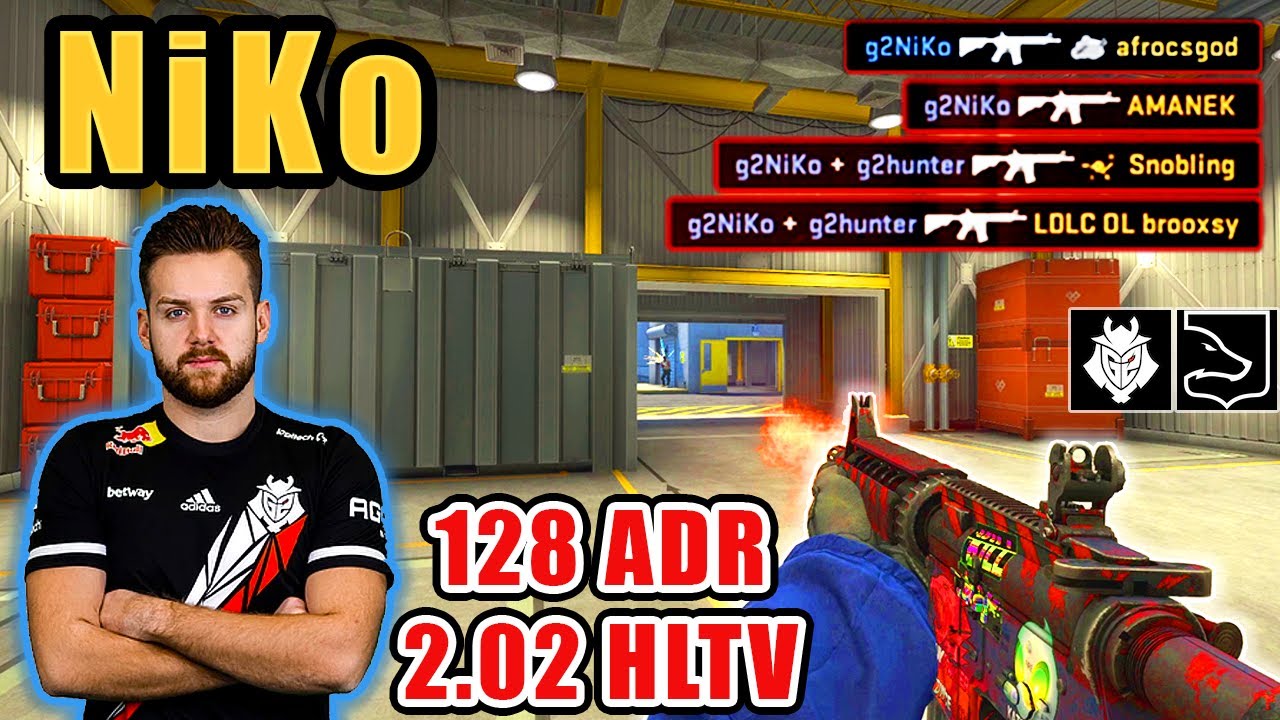 NiKo BLAST MAJOR RMR VS LDLC Nuke POV Highlights // 128 ADR ~ 2.02 HLTV