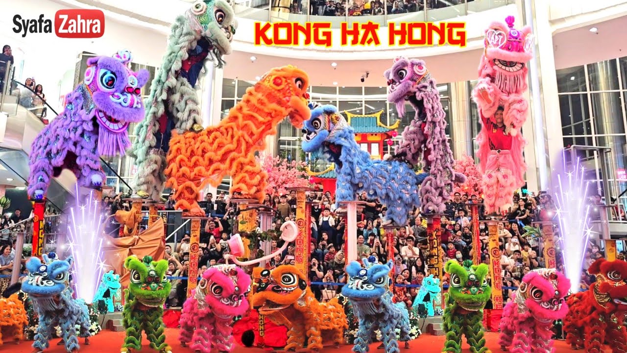 AMAZING‼️ Acrobatic Lion Dance World Championship KONG HA HONG Imlek 2026