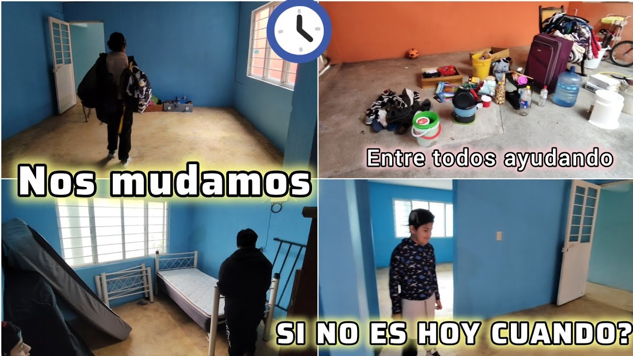 NOS MUDAMOS 🏠 PASANDO LAS COSAS A LA NUEVA CASA ✅🙏 