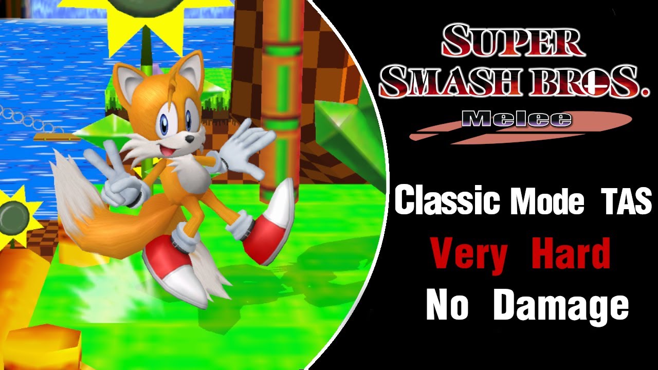 SSBM [TAS] - Tails Classic Mode (Very Hard, No Damage)