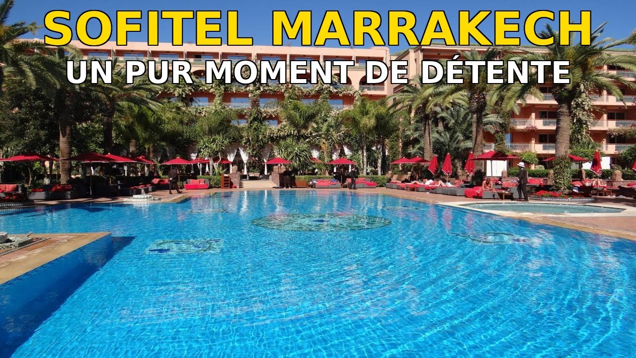 Sofitel Marrakech: Экскурсия по отелю, экскурсия по номеру и марокканский ужин в L'Orangerie.
