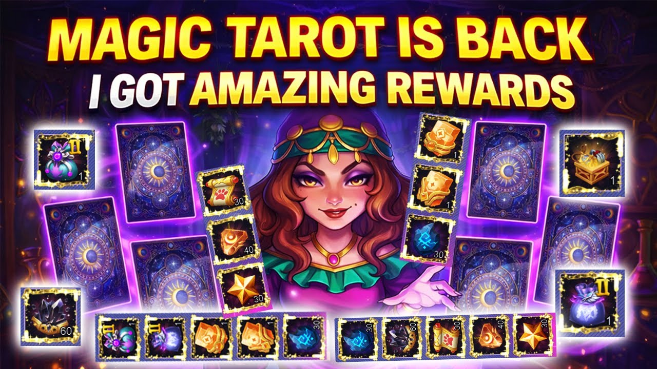 MAGIC TAROT IS BACK | I GOT AMAZING REWARDS  | CASTLE CLASH