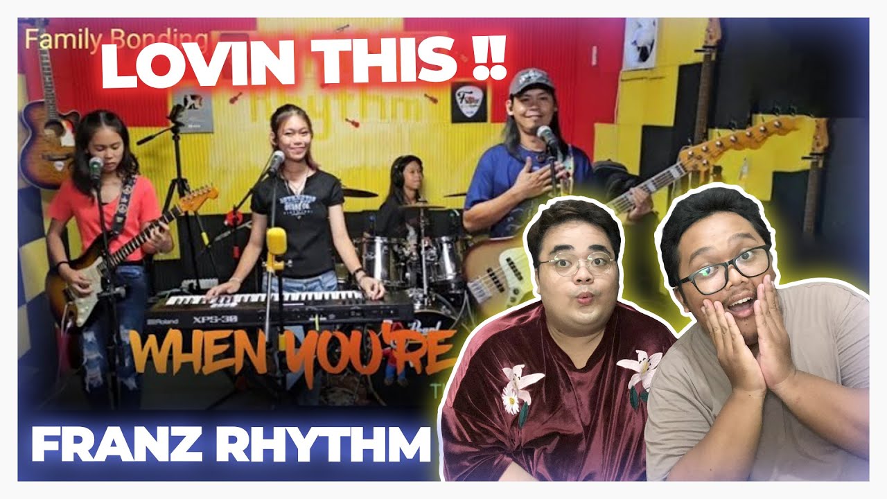FRANZ Rhythm FAMILY - WHEN YOU'RE GONE Cover | The Cranberries REACTION