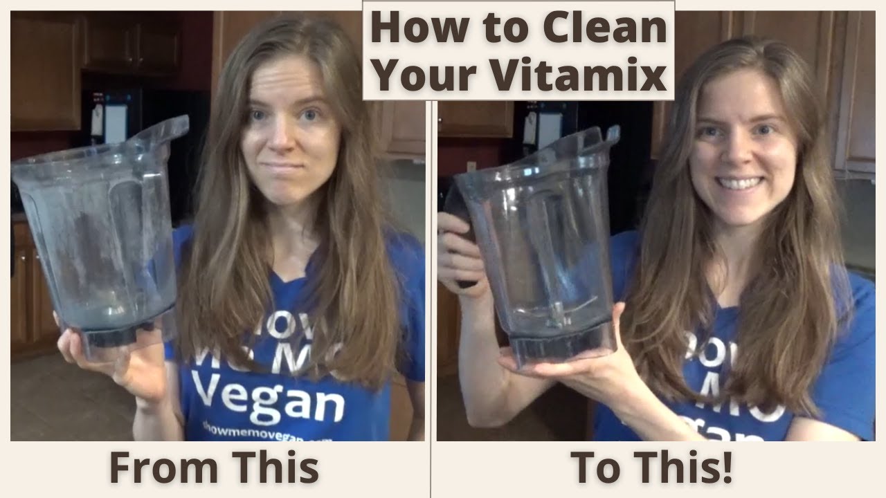 How to Clean a Cloudy Vitamix Container