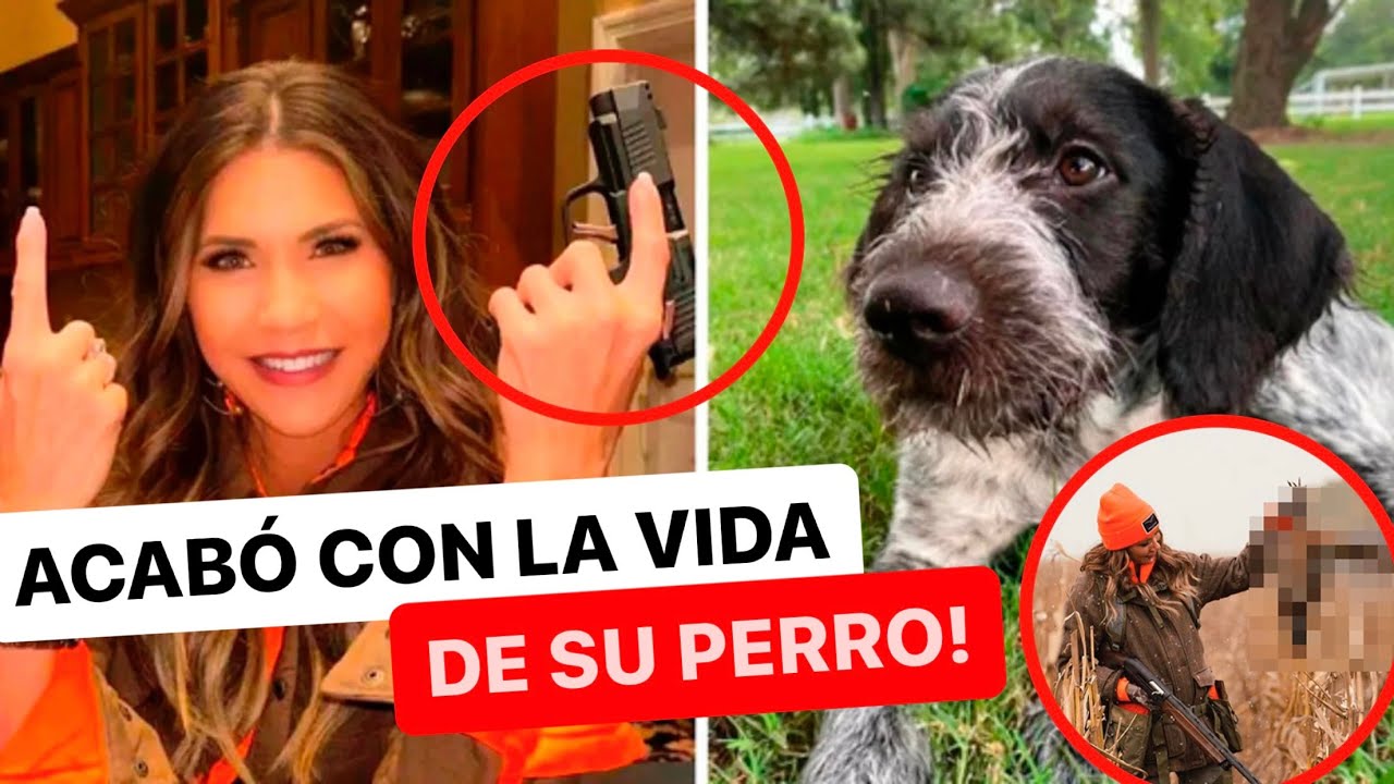 Esta MUJER ACABÓ CON LA VIDA de su PERRO con sus propias manos 😱 - KRISTI NOEM