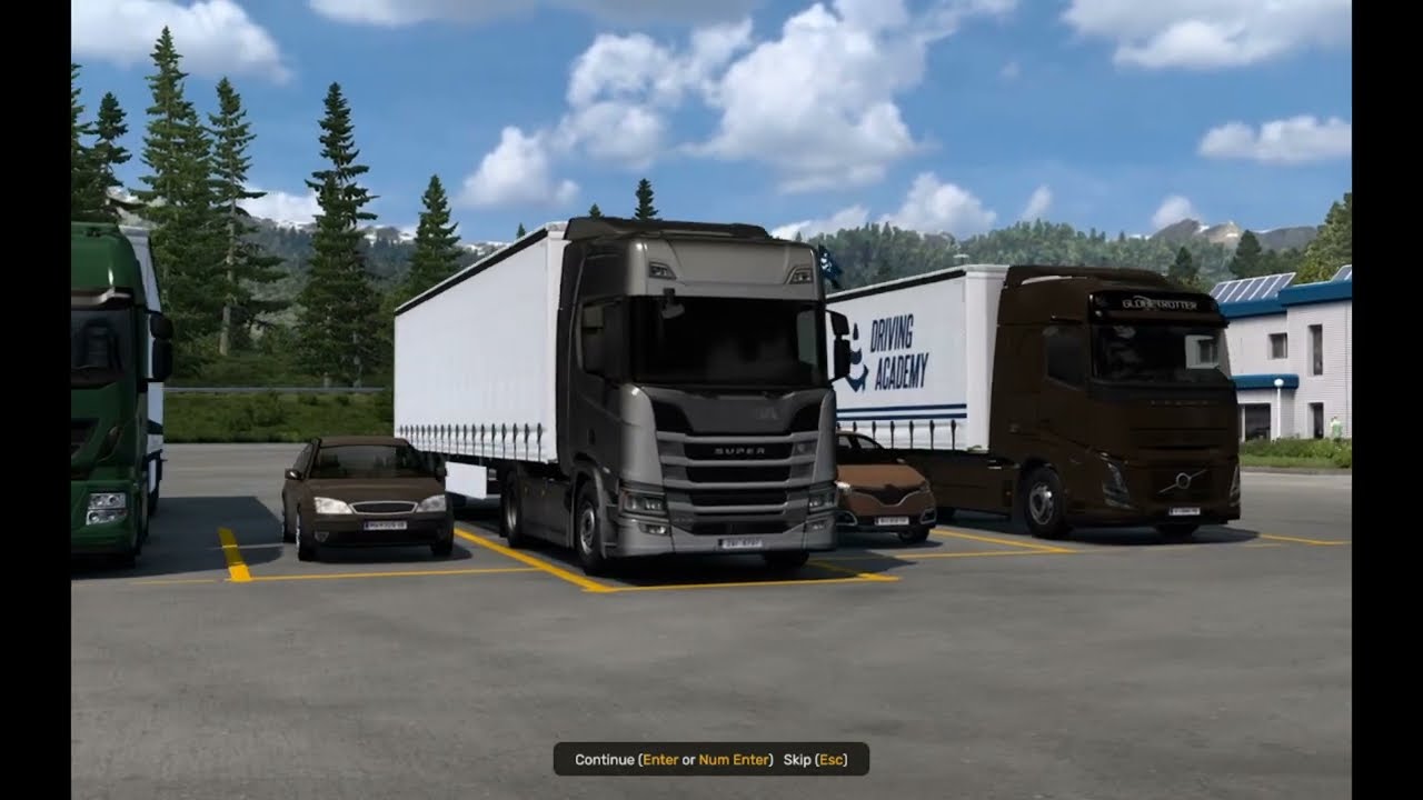 How to Adjust Mirrors & Cameras 🚛 ETS2 Driving Academy (Part 2)
