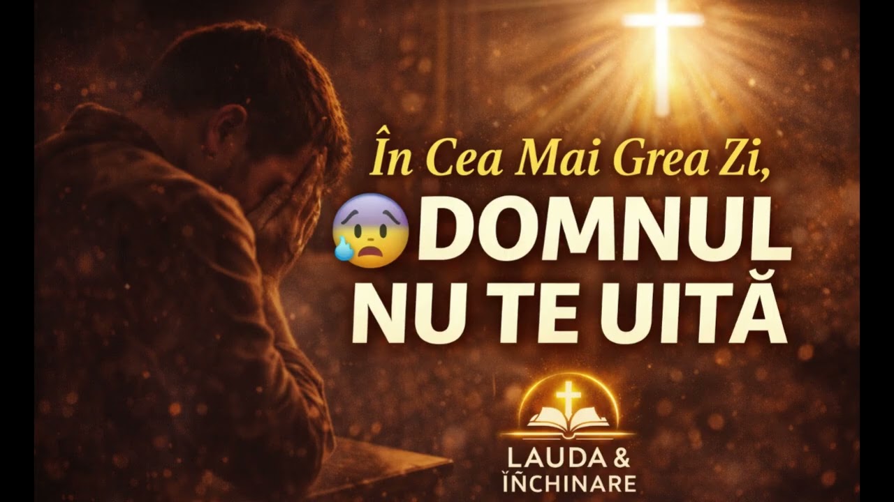 În Cea Mai Grea Zi, Domnul Nu Te Uită | Cântare de Mângâiere
