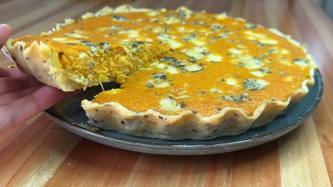Tarta de Zapallo y Queso con Masa Casera: ¡Fácil y Deliciosa!