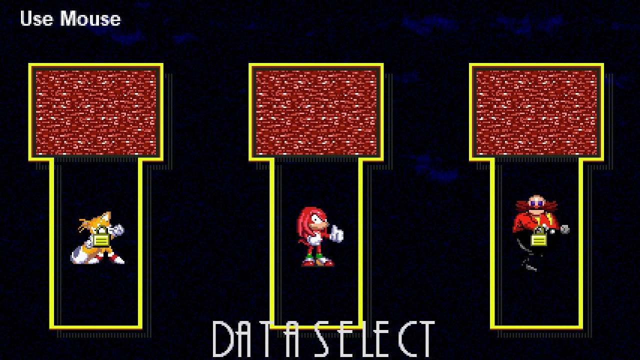 Sonic.exe The Bad Time Round 1 good ending
