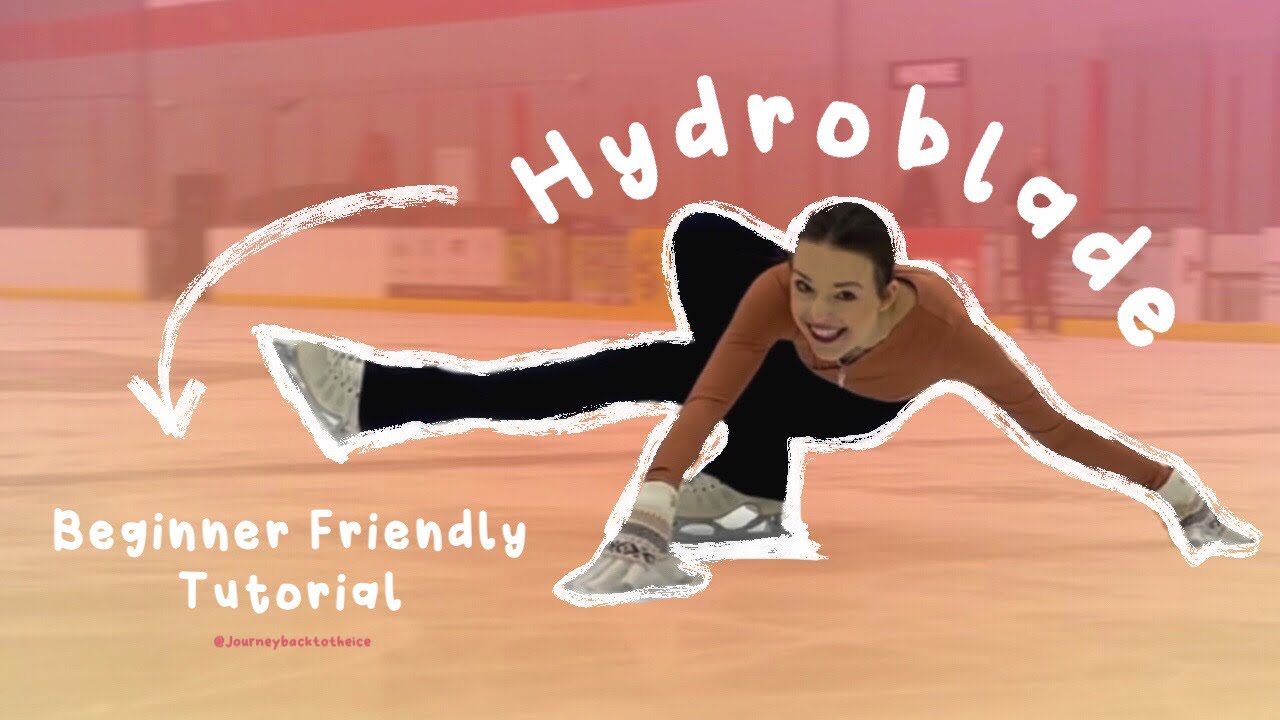 How to Do a Hydroblade ⛸ | Step-by-Step Figure Skating Tutorial!