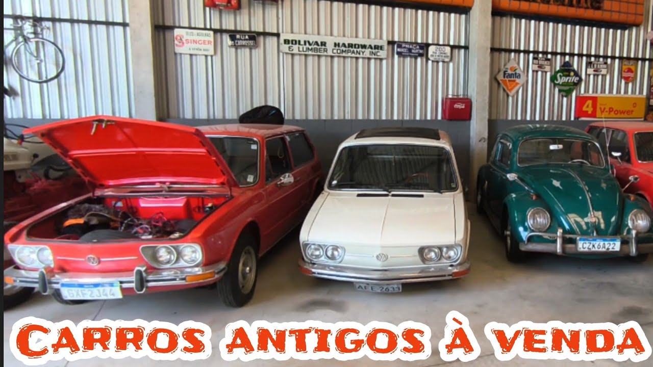 OLHA ISSO TUDO À VENDA GALPÃO DE CARROS ANTIGOS CURITIBA PR PRT 1 #classiccars #aircooled #fusca 