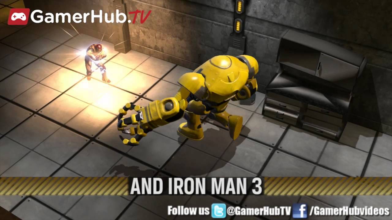Iron Man 3 Flies Into Marvel Heroes Online Game - Gamerhubtv