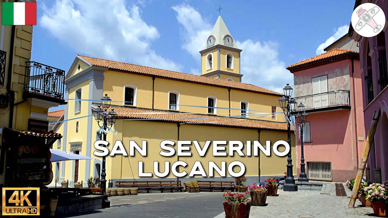 SAN SEVERINO LUCANO │ POTENZA, ITALIA.  Colorful 4K images.