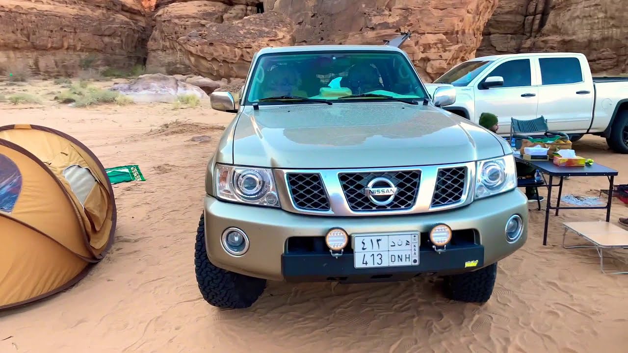 نيسان باترول فتك مجهز شغل ممتاز ماشالله تبارك الله