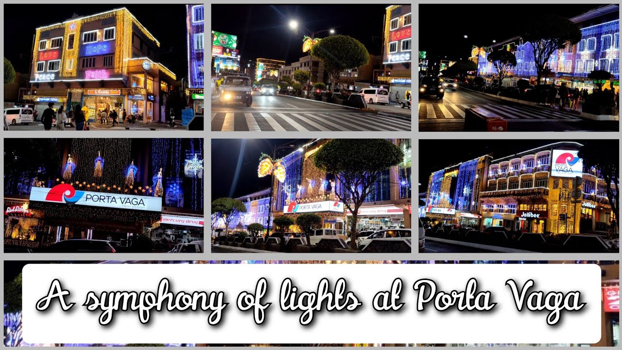 Glimmering Cityscape at Porta Vaga|| Baguio City
