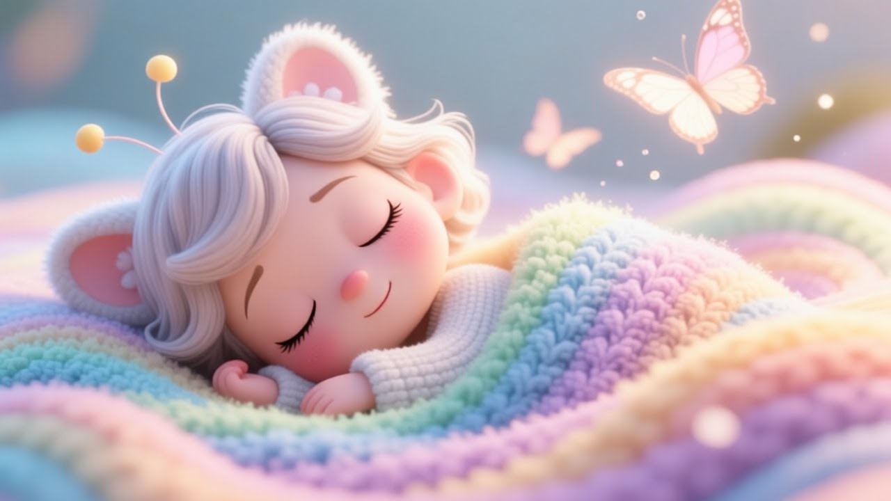 Bedtime Lullaby for Toddlers & Babies🌙 | Little Kitten Sleeps with Mom 🐱💤 | Calm Song