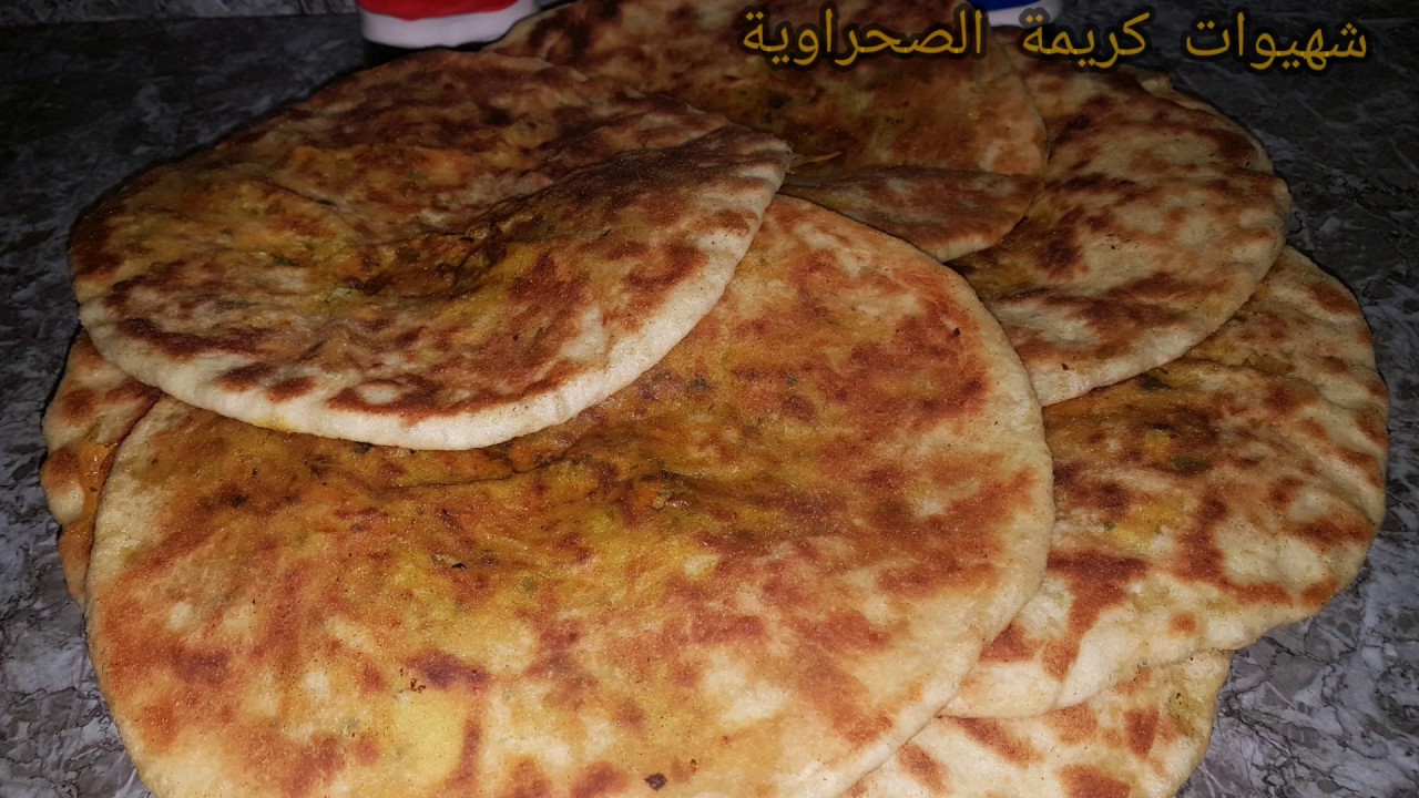 طريقة تحضير خبز الشحمة الصحراوي للفطور  في رمضان 😋😋