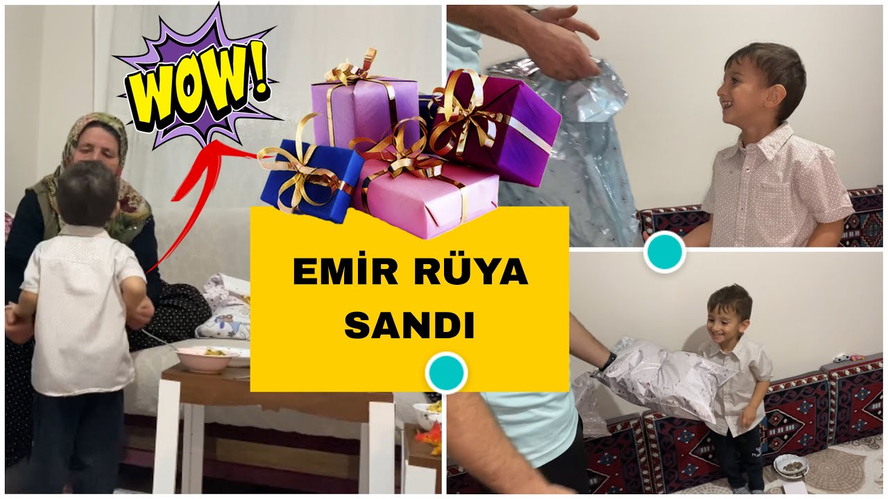 EMİR’İN DOĞUM GÜNÜNDE AİLELERİMİZDEN GELEN HEDİYELER 🎁