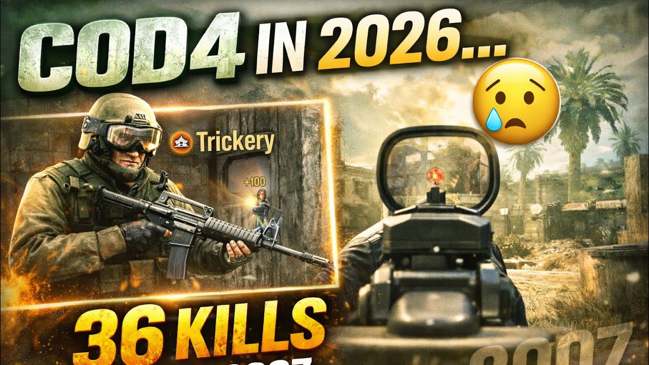 COD4 in 2026… 36 Kills Like It’s 2007 😭