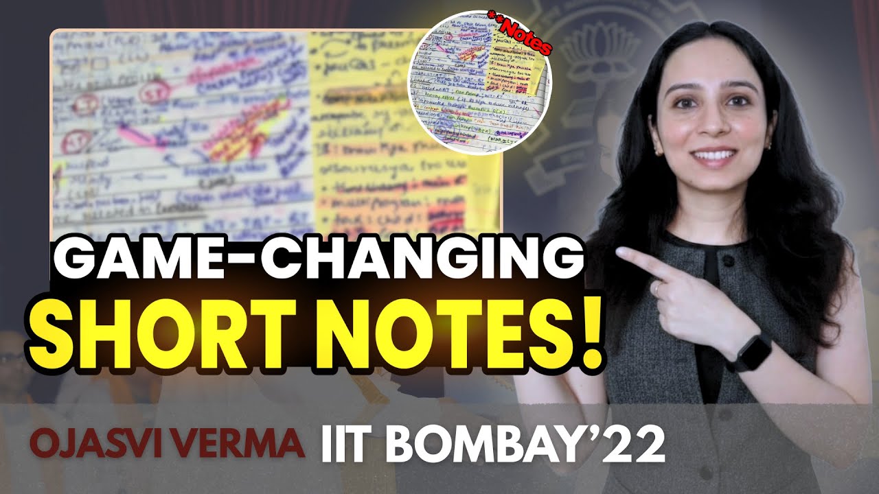 How I Made Short Notes 📝 for GATE 🔥: GATE Exam Secrets & Short Notes Hack 🚀📝 (2025 Strategy)