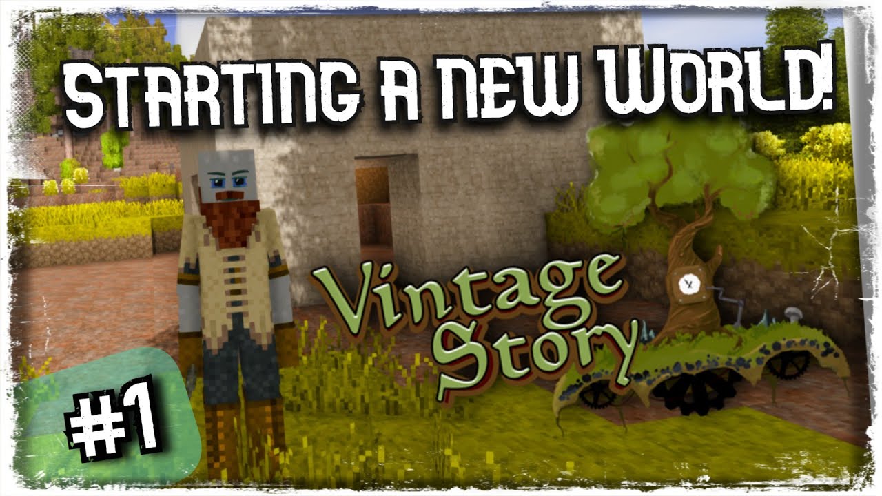 Vintage Story (v1.21.6) Episode 1: Starting a new World!