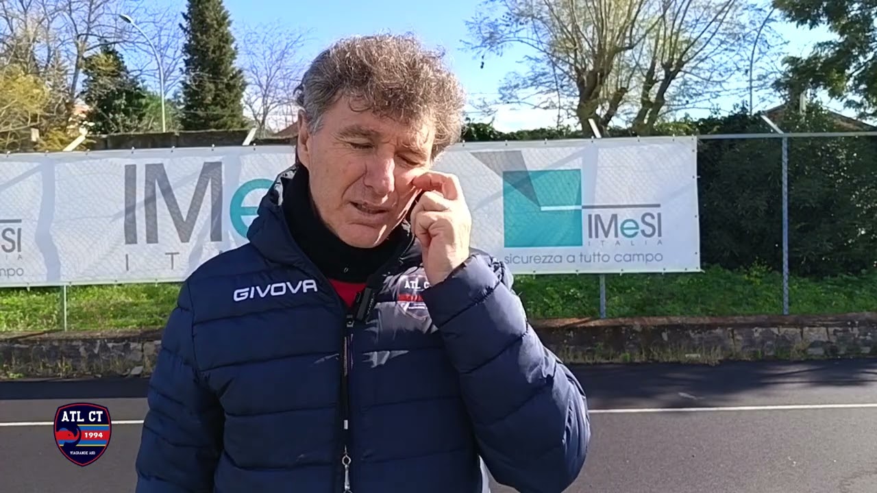Mister Angelo Galfano presenta la trasferta sul campo dell'Avola