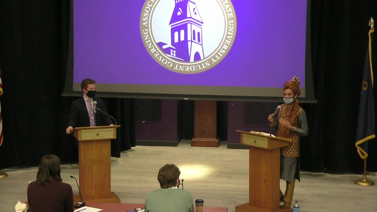 K-State SGA 2021 Student Body Presidential Debate