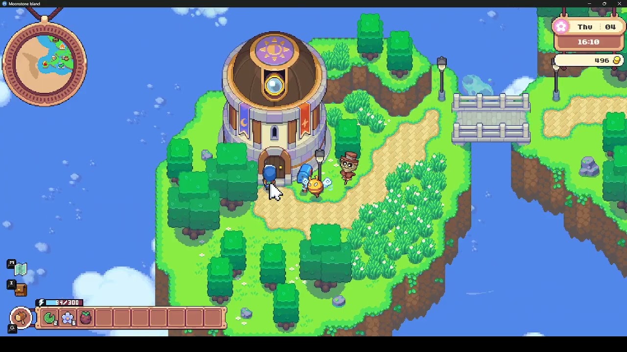 Moonstone Island LP2 - Earth Temple and completing a dungeon