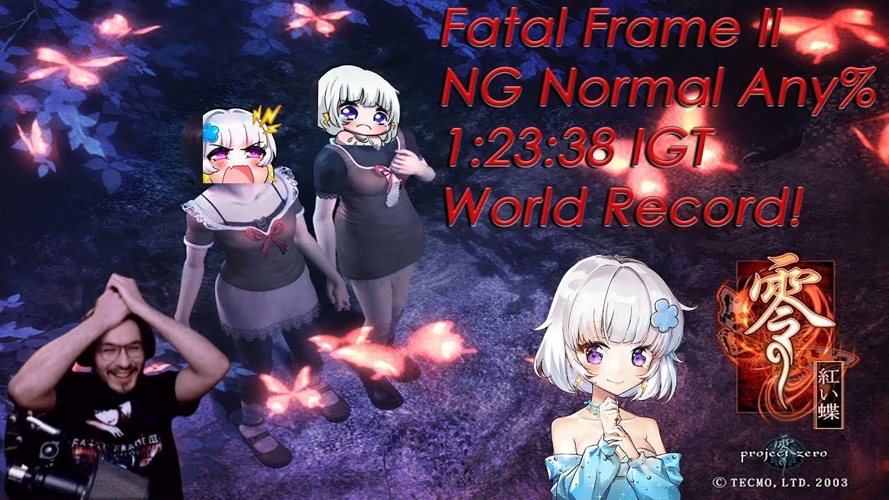 Fatal Frame 2 World Record! NG Normal any% IGT (1:23:38)