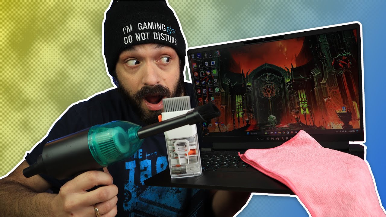 HowTo Clean Your Alienware M15 Gaming Laptop | We Deem