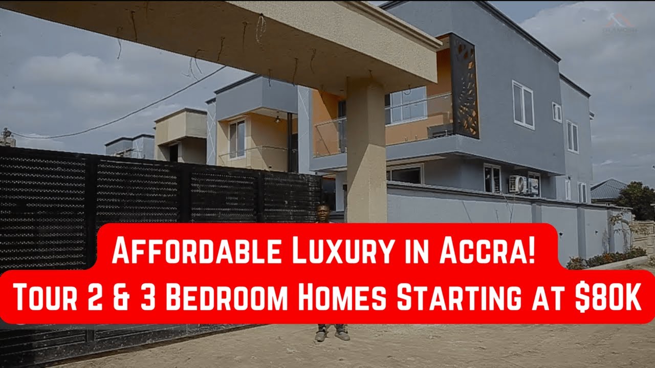 Luxury Homes in Accra for Only $80K! Discover Affordable Living Today!