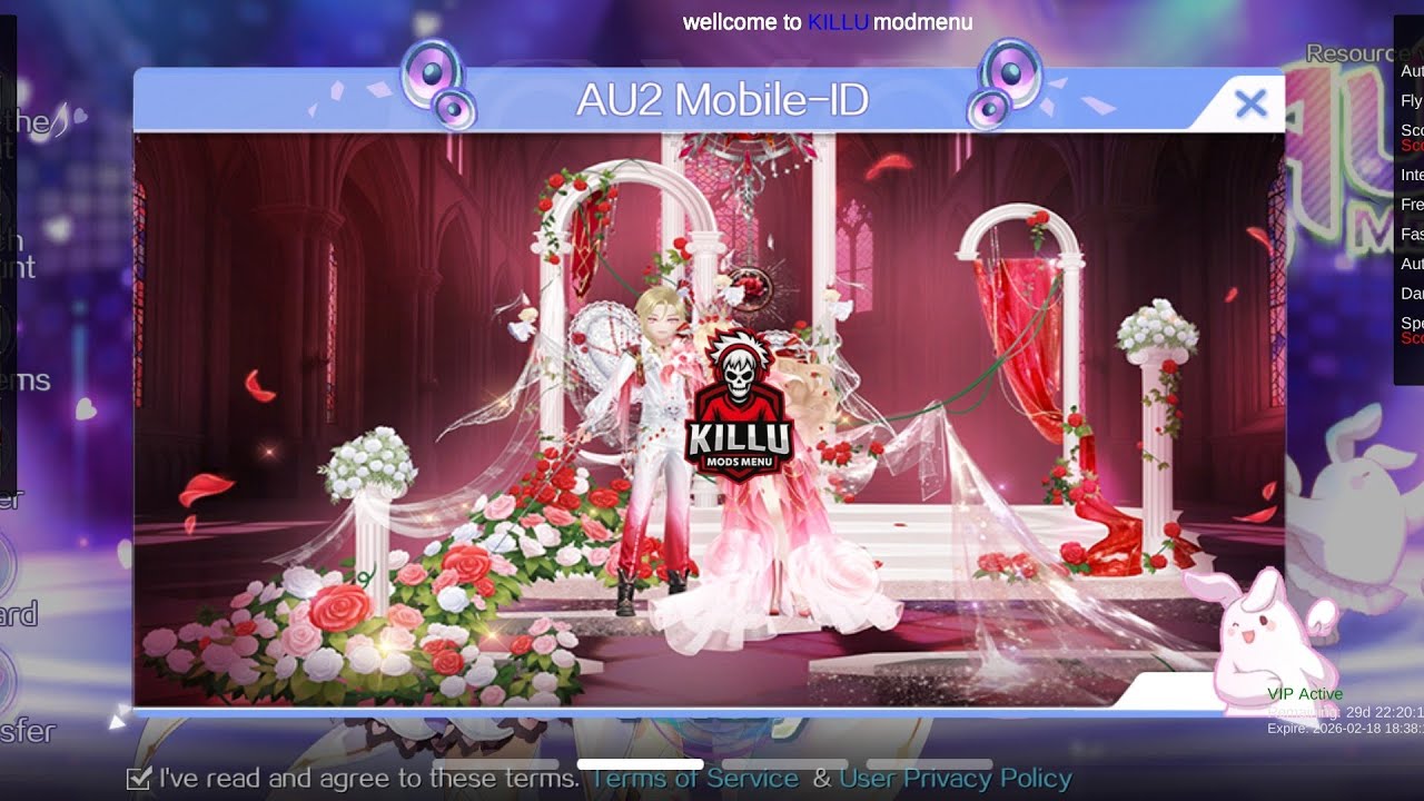 VIP MOD AU2 MOBILE | SWEET DANCE SEA - KILLU MODS 2026 Version 22.1
