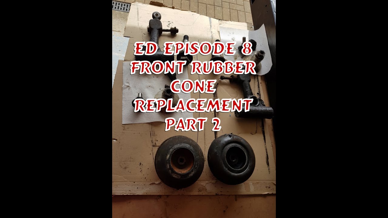 Classic Mini Restoration: Ed Episode 8 Front Rubber Cone Replacement Part 2