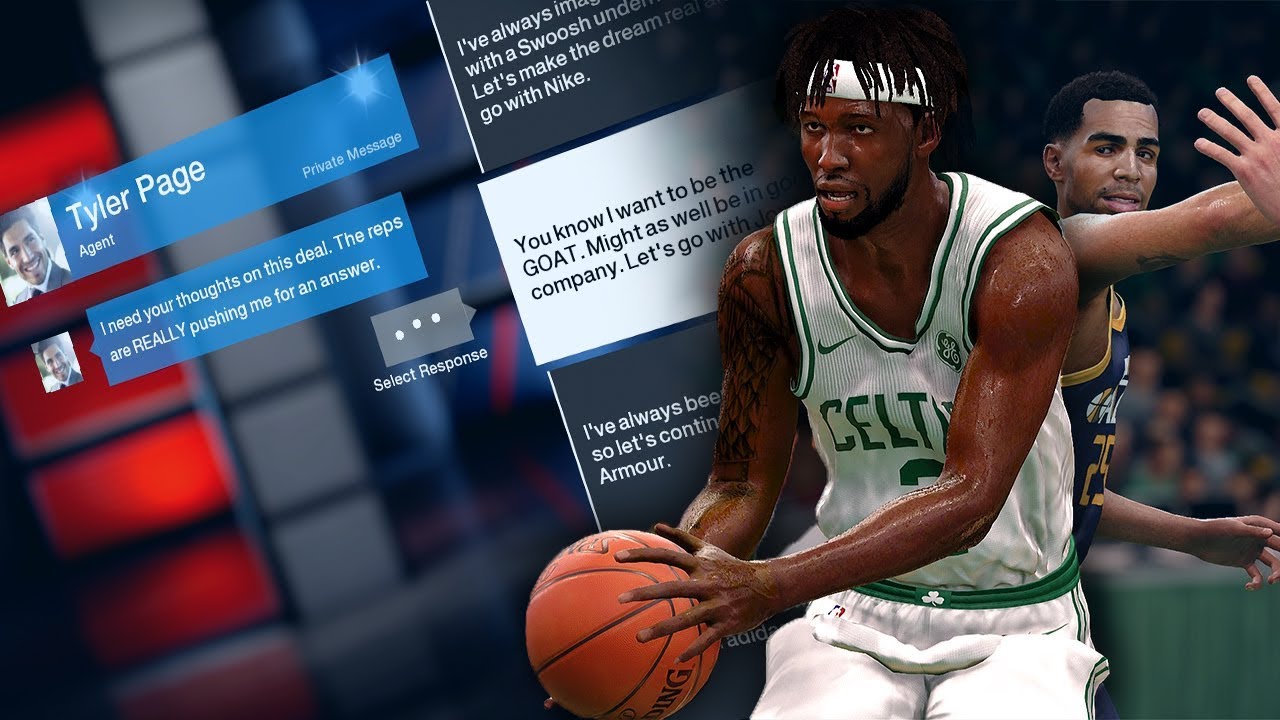 NBA Live 18 The One Career | NEW SHOE DEAL! These Shoes Take My Game To Another Level!